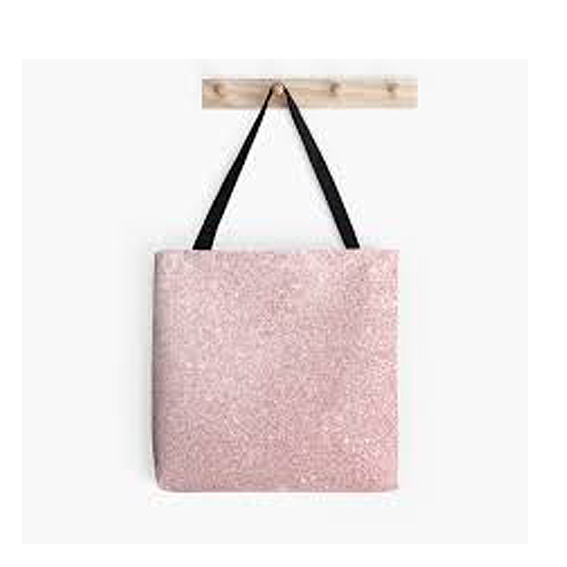 Borsa tote fucsia scintillante